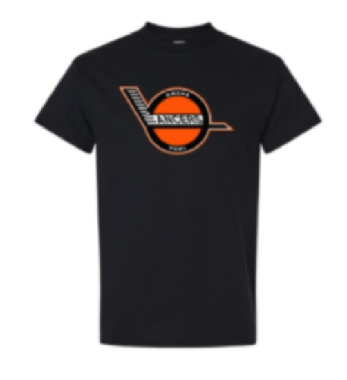 Picture of Omaha Lancers Youth Retro Stick Short Sleeve Shirts (Lancers-008)