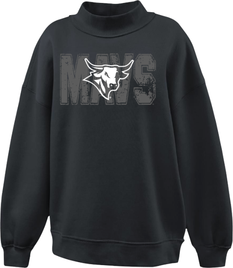 Picture of UNO Women's Mock Neck Crew (UNO-335)