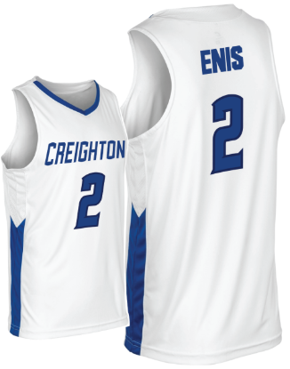 Picture of Creighton  #2 ENIS Basketball Jersey
