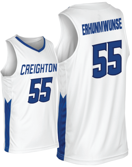 Picture of Creighton #55  Erhunmwunse Basketball Jersey